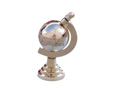 Brass Globe Paperweight 4quot; Brass Globe Paperweight 4