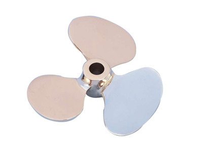 Brass Propeller Paperweight 4quot; Brass Propeller Paperweight 4