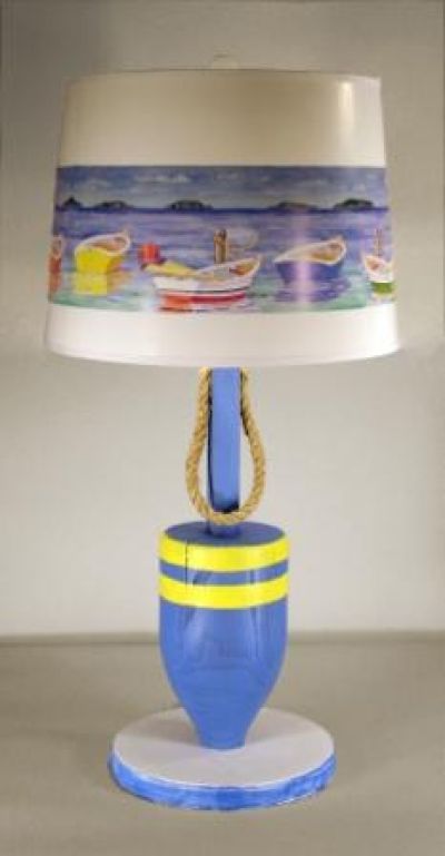 Buoy Electric Lamp w-shade 31