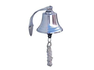 Chrome Hanging Harbor Bell 4quot; Chrome Hanging Harbor Bell 4