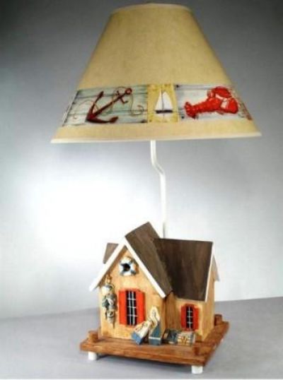 Crab Shack Electric Lamp with Brent 28 Crab Shack Electric Lamp with Brent 28