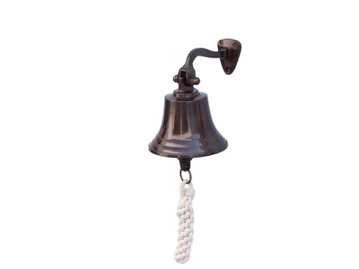 Antiqued Copper Bell 6