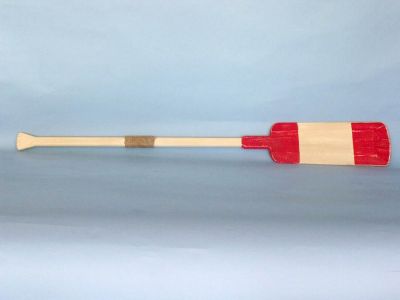 Wooden Eastern Bay Squared Rowing Oar w- Hooks - 50