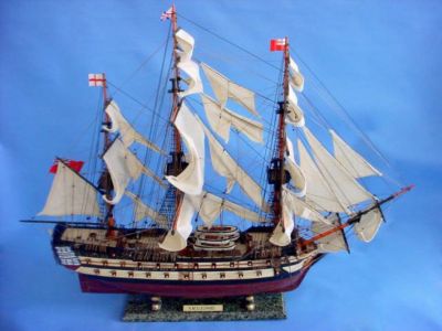 HMS Leopard 36 model ship