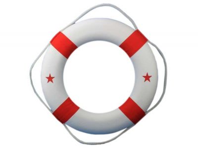 Red and White Lifering 30