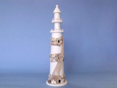 Wooden Shell Lighthouse 23quot; Wooden Shell Lighthouse 23