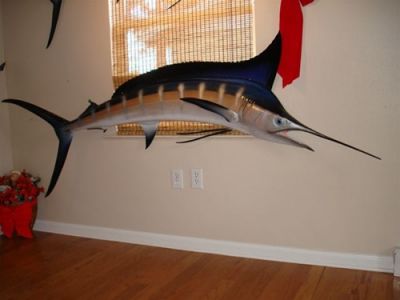 Blue Marlin Fish Replica 90