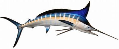 Striped Marlin Fish Replica 90quot; Striped Marlin Fish Replica 90