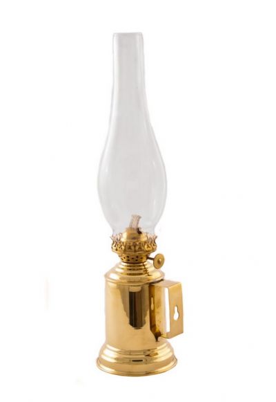 Brass Tavern Mug Oil Lamp 12