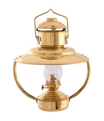 Brass Trawler Cabin Oil Lamp 12 Brass Trawler Cabin Oil Lamp 12
