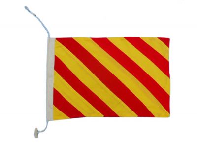 Letter Y Cloth Nautical Alphabet Flag - 20