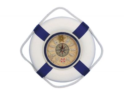 Blue Lifering Clock 12