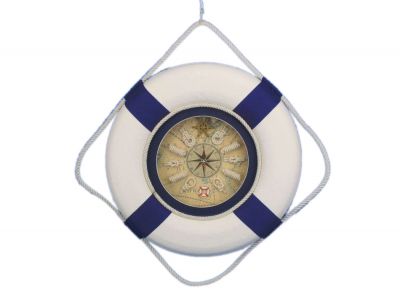 Blue Lifering Clock 18
