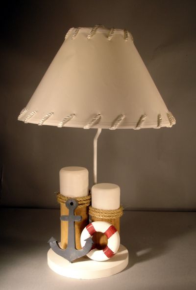 Piling with Anchor-Life Ring Electric Lamp 28 Piling with Anchor-Life Ring Electric Lamp 28