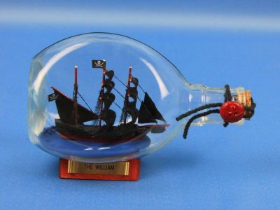 Calico Jacks The William Pirate Ship in a Bottle 7 Calico Jacks The William Pirate Ship in a Bottle 7