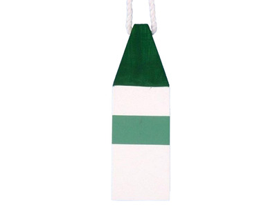 Wooden Dark Green Maryland Crab Trap Buoy 8quot; Wooden Dark Green Maryland Crab Trap Buoy 8