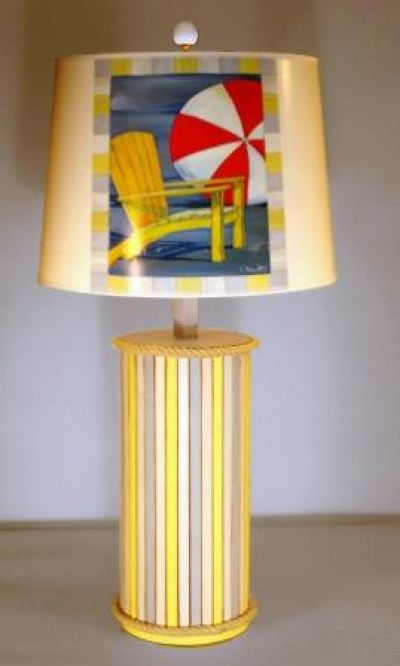 Round Plank Electric Lamp 31