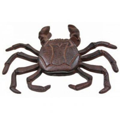 Rustic Iron Crab Door Knocker 10quot; Rustic Iron Crab Door Knocker 10
