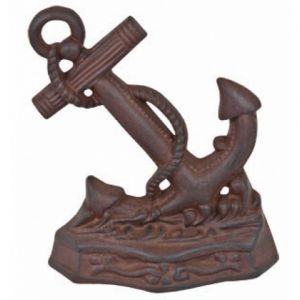 Rustic Iron Anchor Door Stop 8 Rustic Iron Anchor Door Stop 8