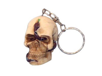 Skull Key Chain 5quot; Skull Key Chain 5