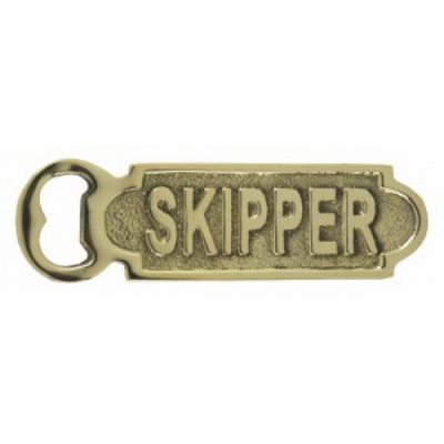Solid Brass Skipper Bottle Opener 5quot; Solid Brass Skipper Bottle Opener 5