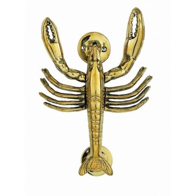Solid Brass Maine Lobster Door Knocker 8quot; Solid Brass Maine Lobster Door Knocker 8