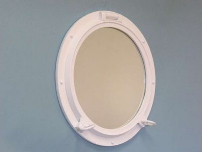 Gloss White Porthole Window 24