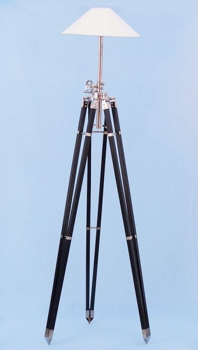 Black-Chrome Royal Marine Lamp Stand 70 Black-Chrome Royal Marine Lamp Stand 70