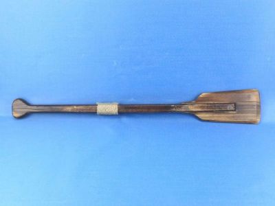 Wooden Rustic Square Oar w- Hooks 24