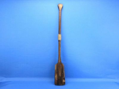 Wooden Rustic Oar w- Hooks 36quot; Wooden Rustic Oar w- Hooks 36