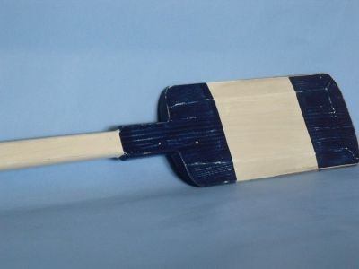 Wooden Seabrook Squared Rowing Oar w- Hooks - 62quot; Wooden Seabrook Squared Rowing Oar w- Hooks - 62