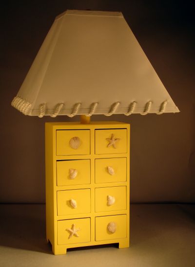 8-Drawer Shell Electric Lamp 30