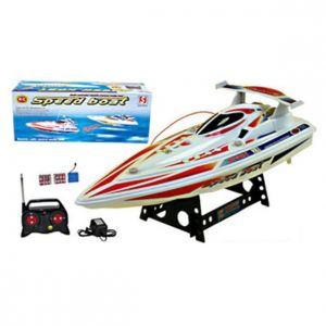 Super Racing Speedboat Model Assembled