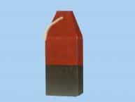 Wooden Red Square Buoy 9