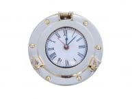 Brass Porthole Clock 10