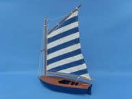 More Info on Blue Striped Sailboat 15