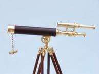 Brass Telescope on wood base 20 picture