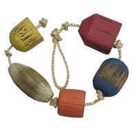 Wooden Buoys on a Rope 37