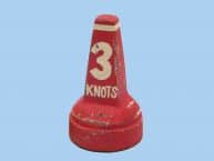 Wooden Red Buoy Floater 4