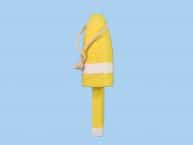Wooden Yellow Lobster Buoy 6