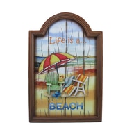 Wooden Life is a Beach Wall Plaque 18
