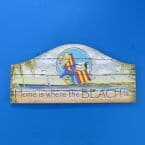 Wooden Home is Where the Beach is Plaque 16