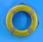 Decorative Yellow Life Ring Wall Plaque 20
