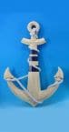Wooden White Boat Anchor 23