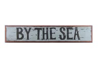 Wooden By the Seaside Nautical Plaque 36