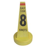 Wooden Antique Numbered Safety Buoy 14
