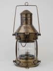 Antique Brass Ship Anchor Oil Lantern 20
