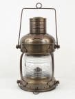 Antique Brass Anchor Oil Lantern 16