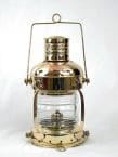 Brass Anchor Oil Lantern 16