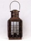 Antique Brass Chiefs Oil Lamp 15